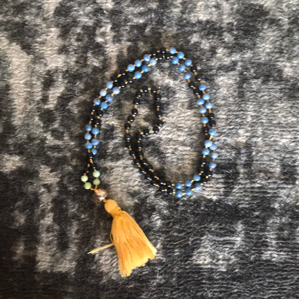 Semi precious 108 stone mala